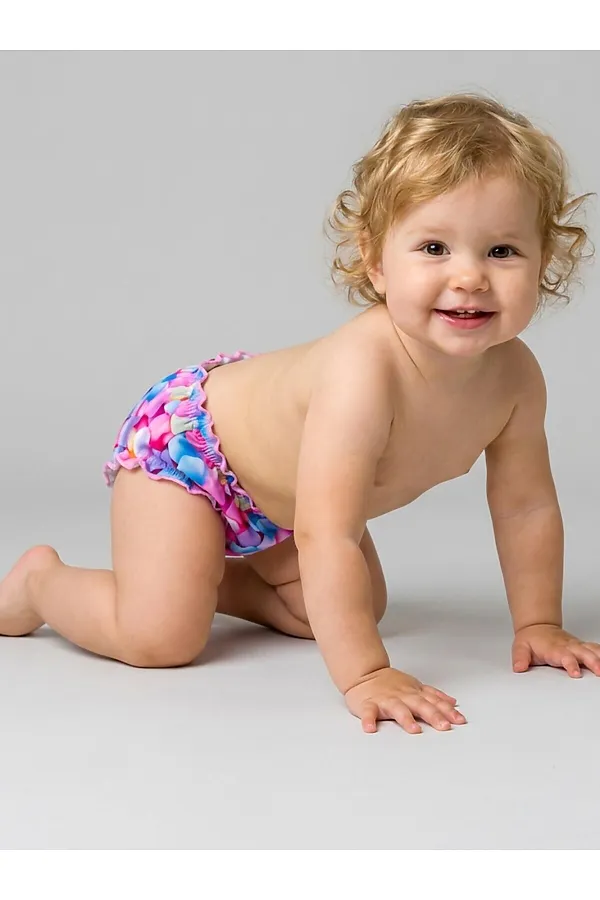 Плавки детские трикотажные для девочек PLAYTODAY, разноцветный - фото 2