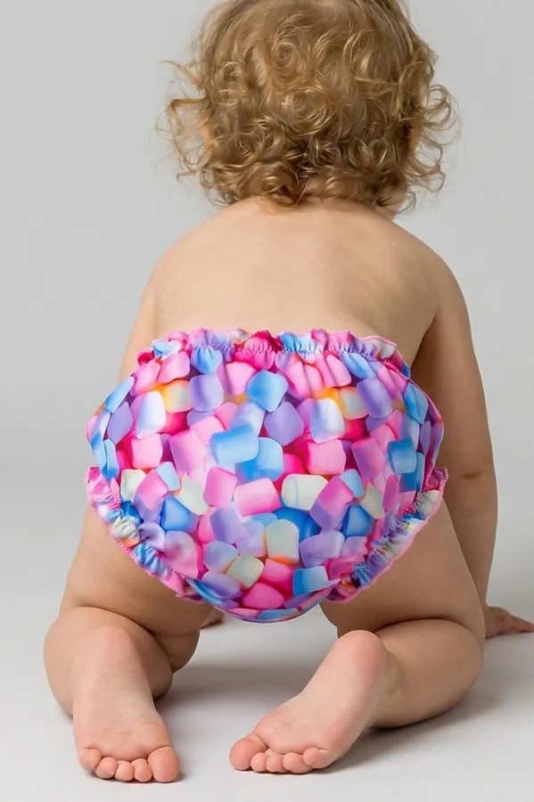 Плавки детские трикотажные для девочек PLAYTODAY, разноцветный - фото 2