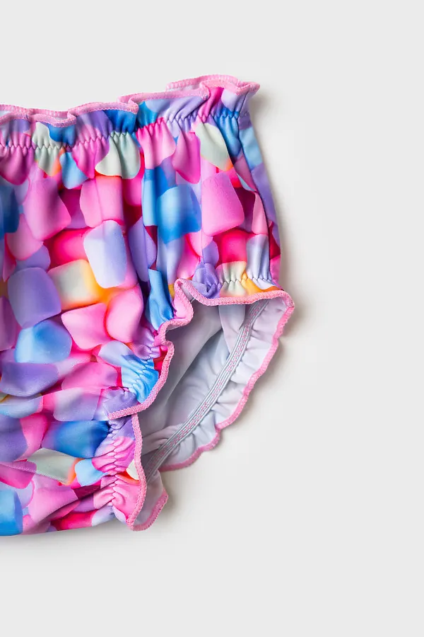 Плавки детские трикотажные для девочек PLAYTODAY, разноцветный - фото 2