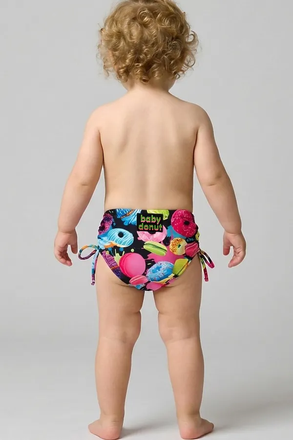 Плавки детские трикотажные для девочек PLAYTODAY, разноцветный - фото 2