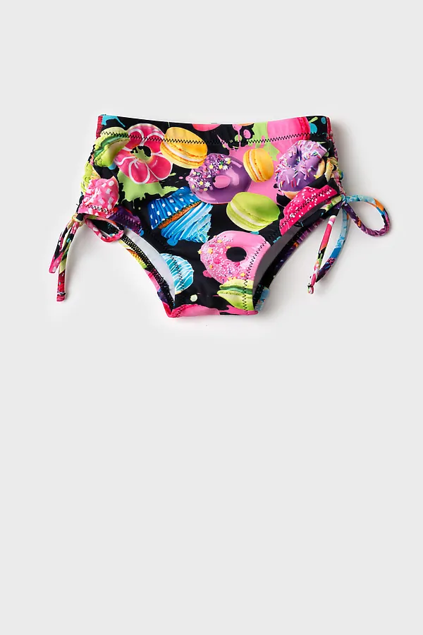 Плавки детские трикотажные для девочек PLAYTODAY, разноцветный - фото 2