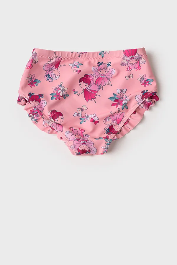 Плавки трикотажные для девочек PLAYTODAY, разноцветный - фото 2