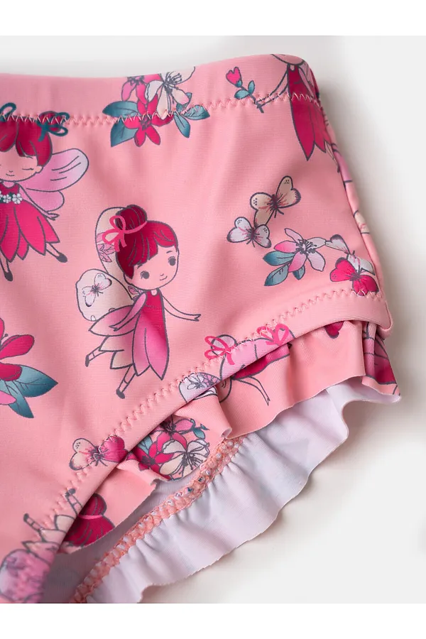 Плавки трикотажные для девочек PLAYTODAY, разноцветный - фото 2