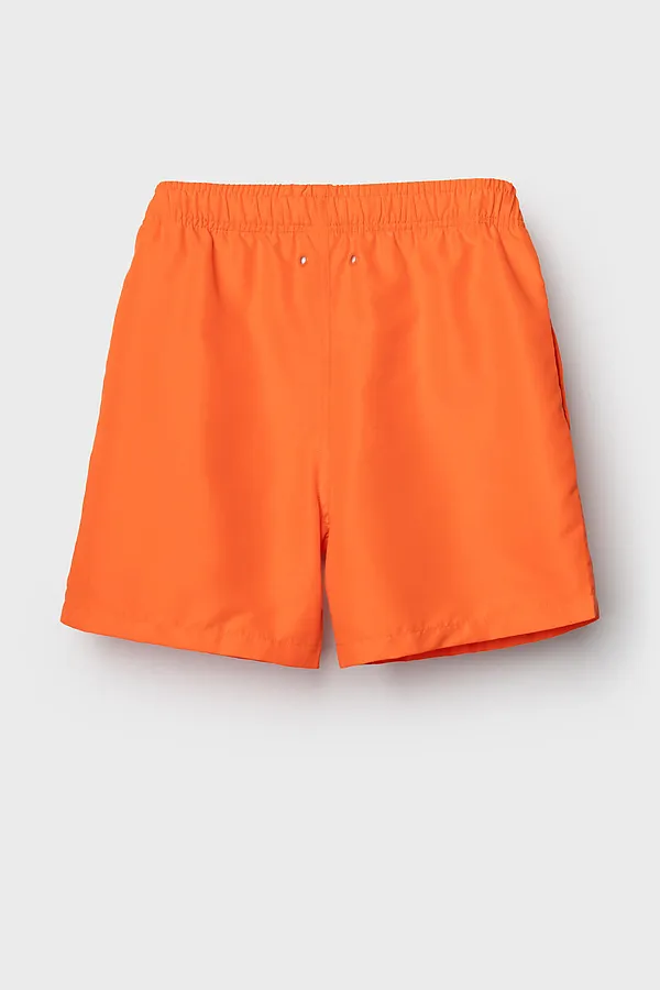 Шорты текстильные плавательные для мальчиков, средней длины PLAYTODAY, оранжевый - фото 2