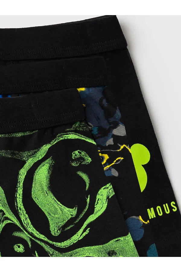 Трусы трикотажные для мальчиков - боксеры, 3 шт в комплекте PLAYTODAY, разноцветный - фото 2