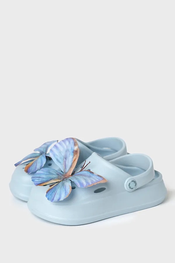 Сабо для девочек PLAYTODAY, голубой - фото 2