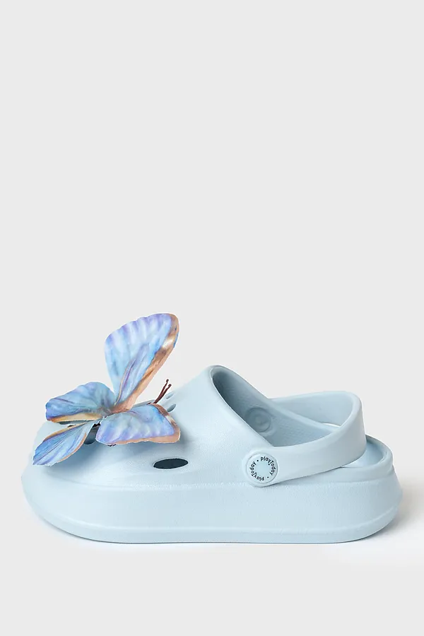 Сабо для девочек PLAYTODAY, голубой - фото 2