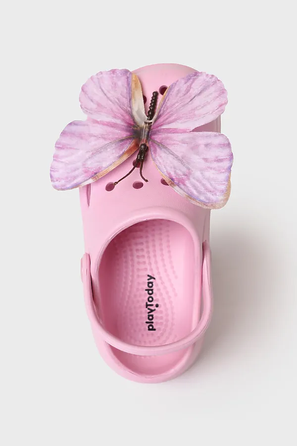 Сабо для девочек PLAYTODAY, розовый - фото 2