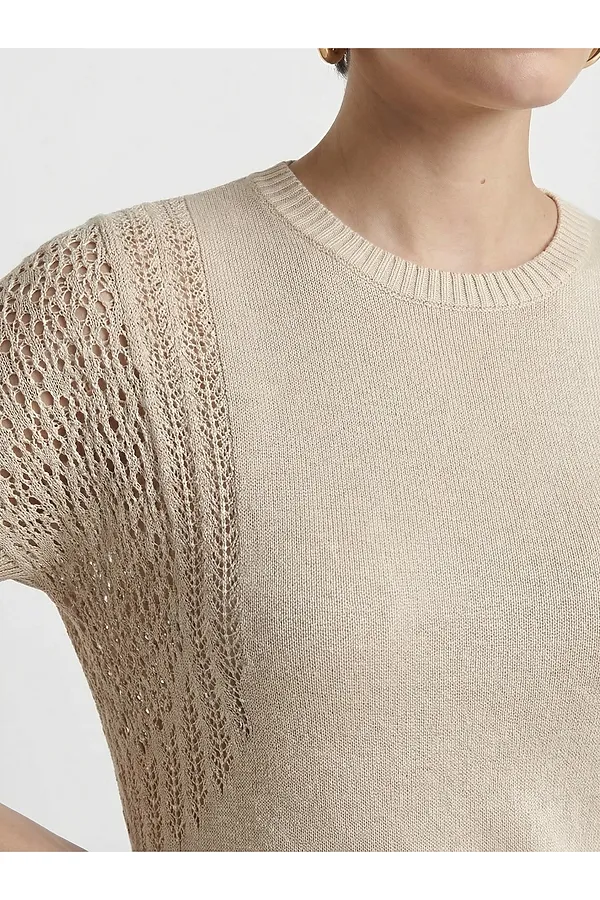 Джемпер VAY, топленое молоко - фото 2