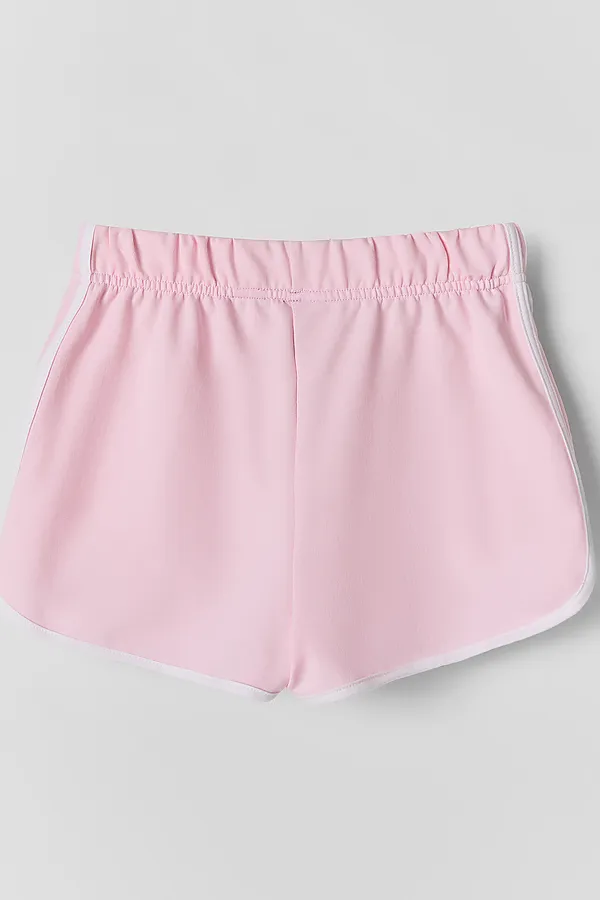 Комплект для девочек (джемпер, шорты) MARK FORMELLE, розовый +печать - фото 2