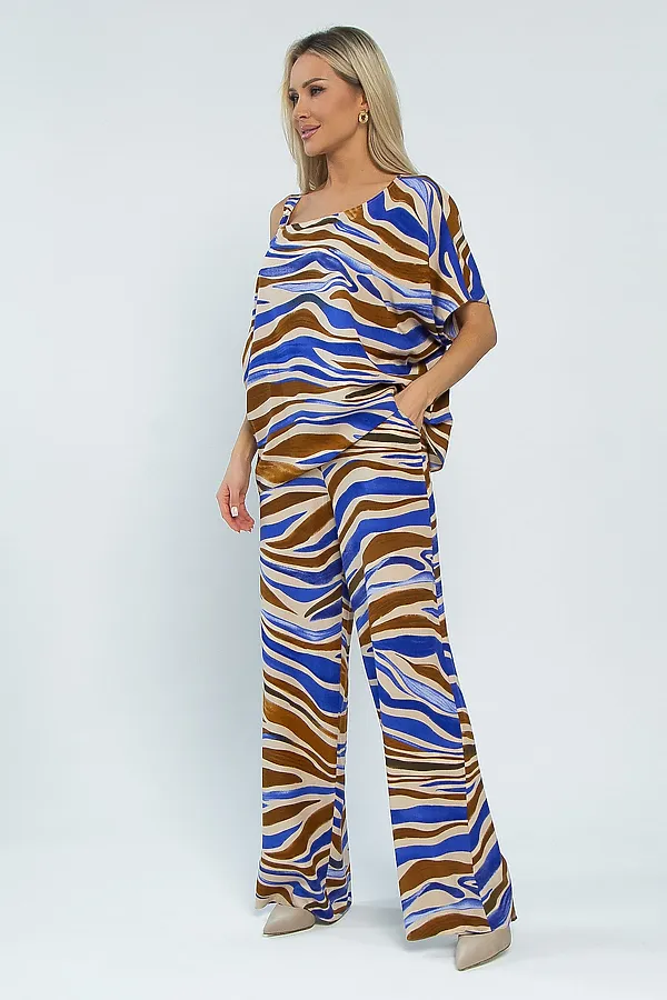 Костюм Асвари LADY TAIGA, сине-коричневый - фото 2