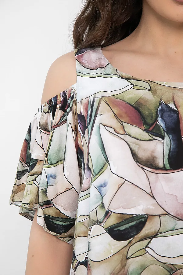 Платье Марианна LADY TAIGA, бежевое - фото 2