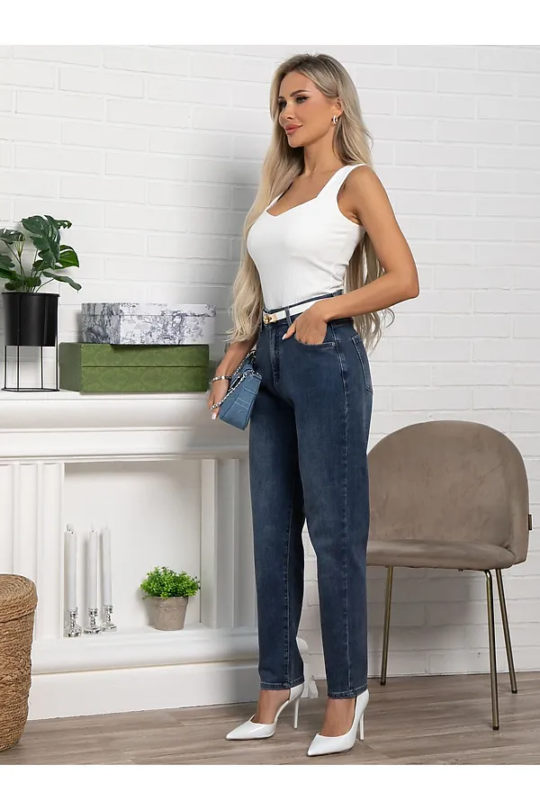 Джинсы Истод НЬЮ LADY TAIGA, синие - фото 2