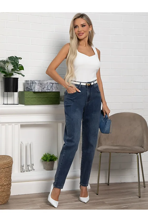 Джинсы Истод НЬЮ LADY TAIGA, синие - фото 2