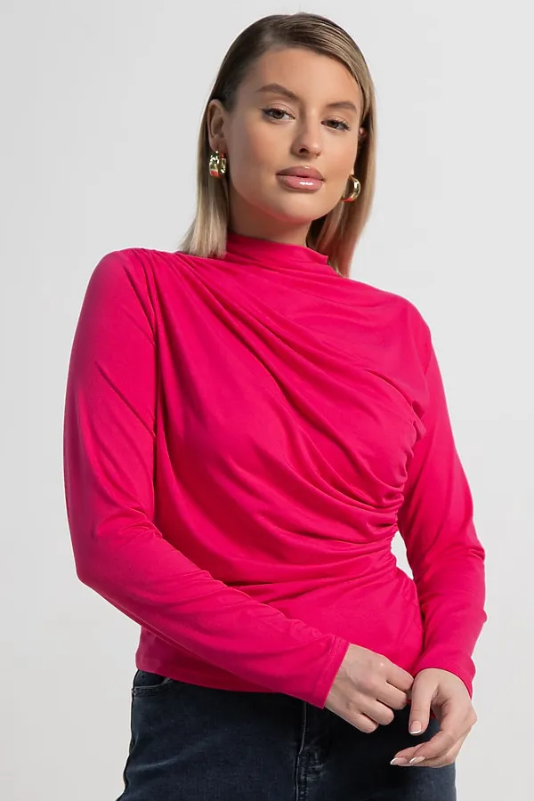 Лонгслив Тайна сердца LADY TAIGA, малиновый - фото 2