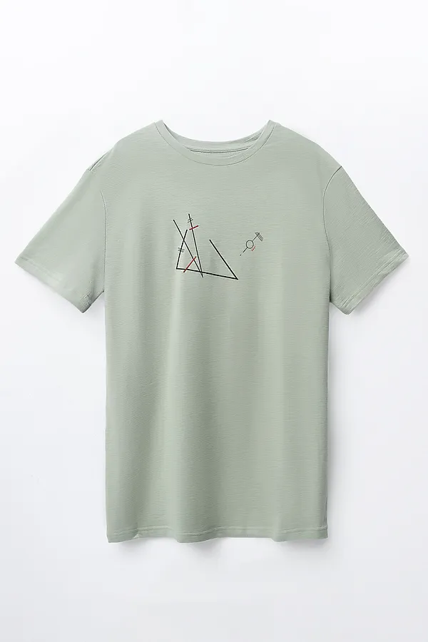 Футболка мужская MARK FORMELLE, канарский зеленый +печать - фото 2