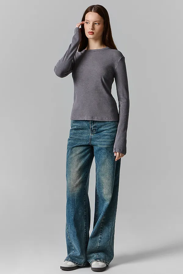 Джемпер женский MARK FORMELLE, acid wash на грозе - фото 2