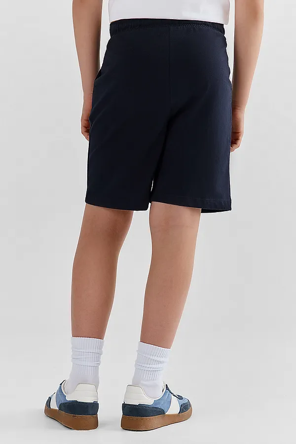 Шорты для мальчиков 2шт. MARK FORMELLE, неви +зеленый +печать1 - фото 2