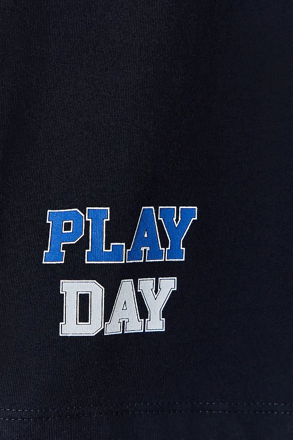 Шорты для мальчиков 2шт. MARK FORMELLE, неви +зеленый +печать1 - фото 2