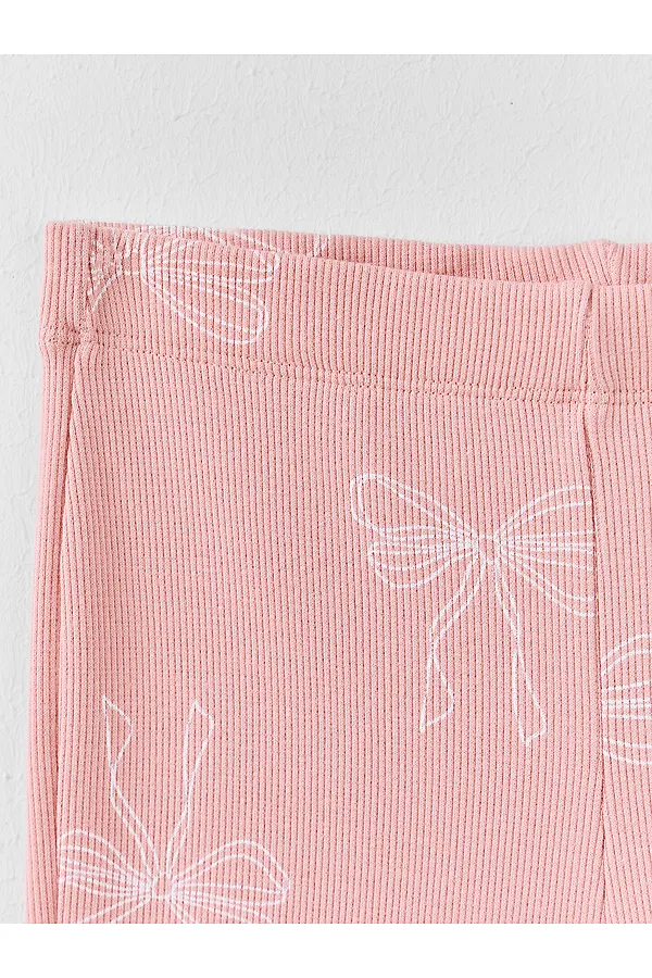 Леггинсы для девочек MARK FORMELLE, бантики на розовом - фото 2