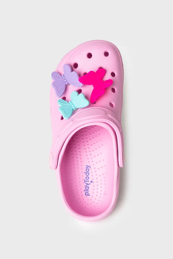 Сабо для девочек PLAYTODAY, розовый - фото 2