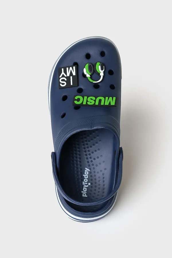 Сабо для мальчиков PLAYTODAY, тёмно-синий - фото 2