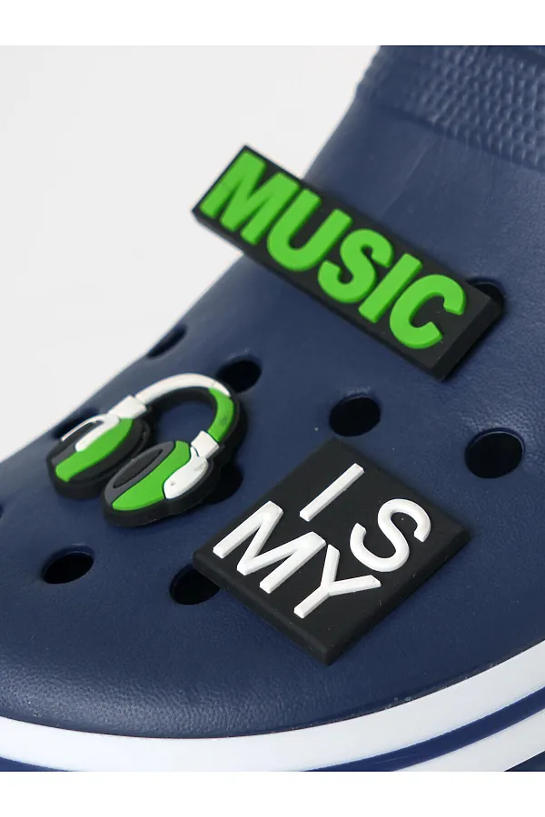 Сабо для мальчиков PLAYTODAY, тёмно-синий - фото 2