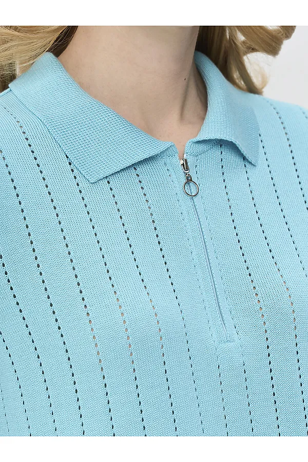 Джемпер NEWVAY, тиффани - фото 2