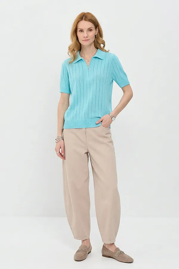 Джемпер NEWVAY, тиффани - фото 2