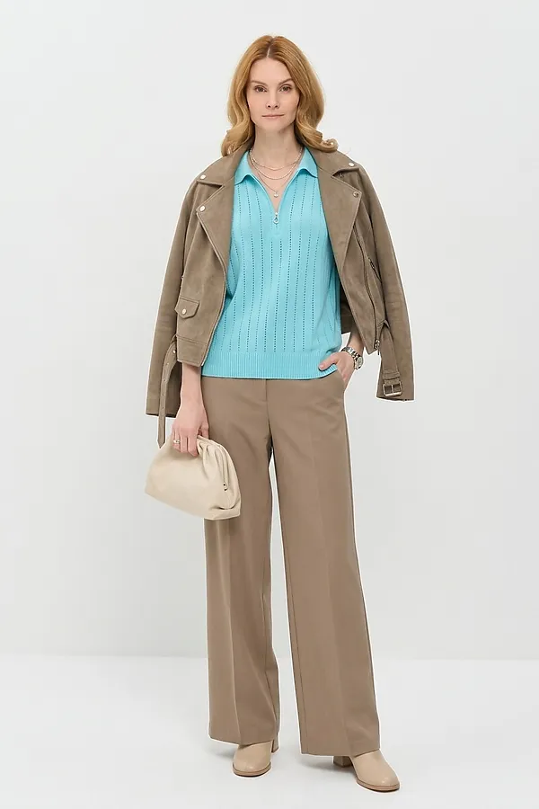 Джемпер NEWVAY, тиффани - фото 2