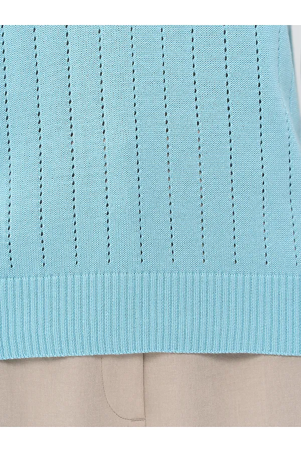 Джемпер NEWVAY, тиффани - фото 2