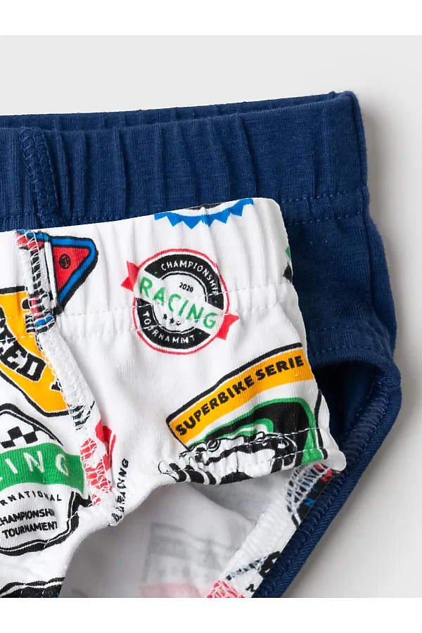 Трусы трикотажные для мальчиков - брифы, 2 шт в комплекте PLAYTODAY, разноцветный - фото 2