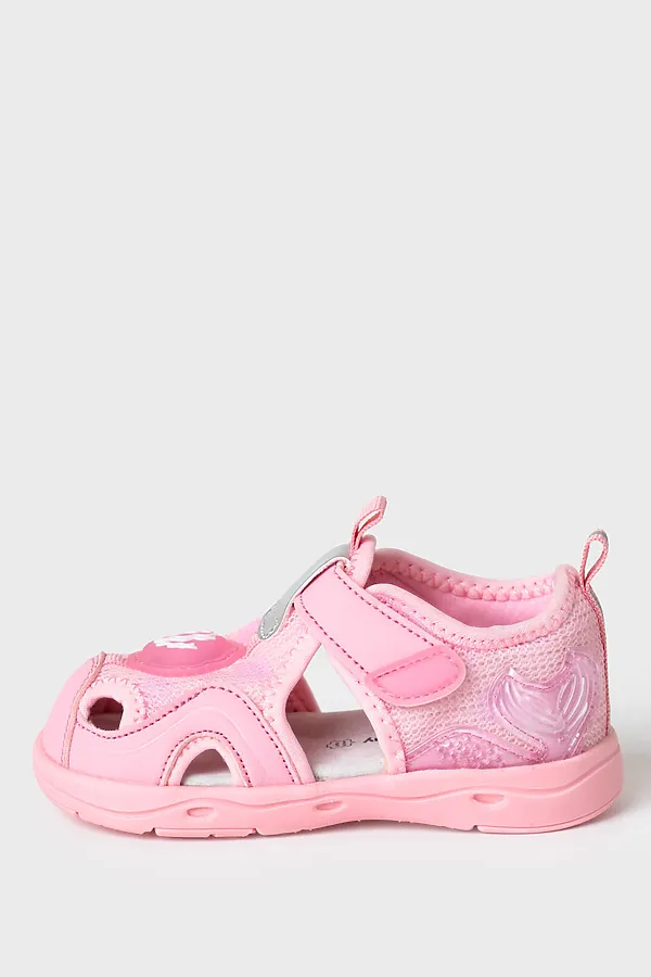 Туфли открытые для девочек PLAYTODAY, розовый - фото 2