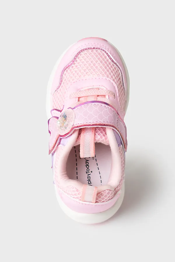 Полуботинки для девочек PLAYTODAY, розовый - фото 2
