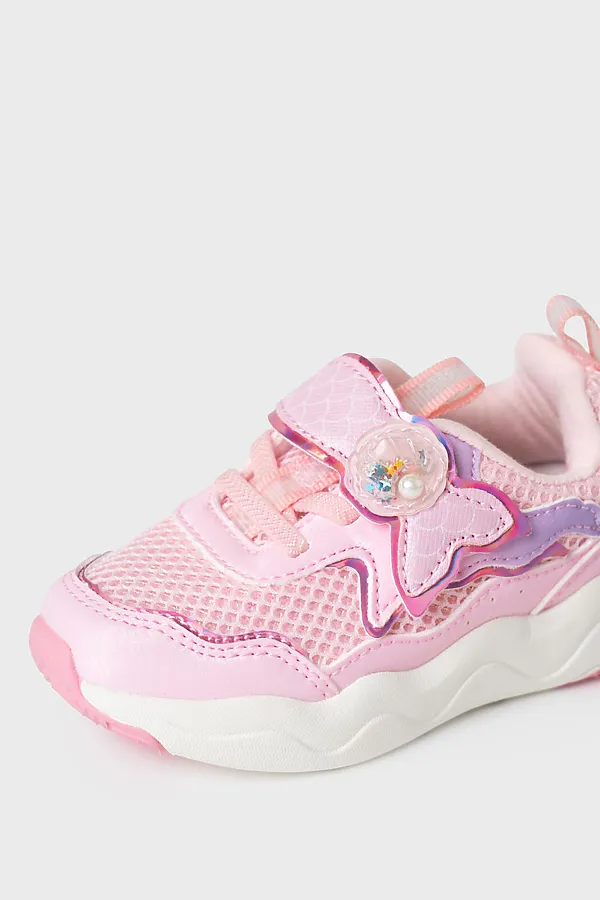 Полуботинки для девочек PLAYTODAY, розовый - фото 2