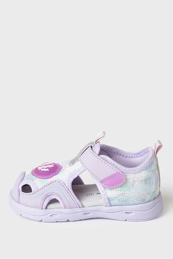 Туфли открытые для девочек PLAYTODAY, сиреневый - фото 2