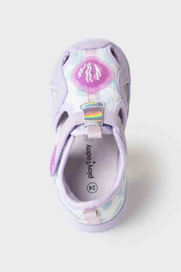 Туфли открытые для девочек PLAYTODAY, сиреневый - фото 2