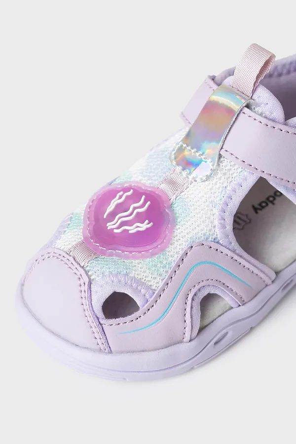 Туфли открытые для девочек PLAYTODAY, сиреневый - фото 2
