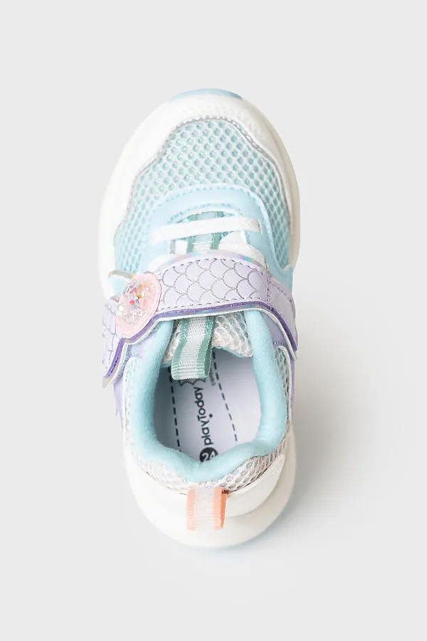 Полуботинки для девочек PLAYTODAY, разноцветный - фото 2