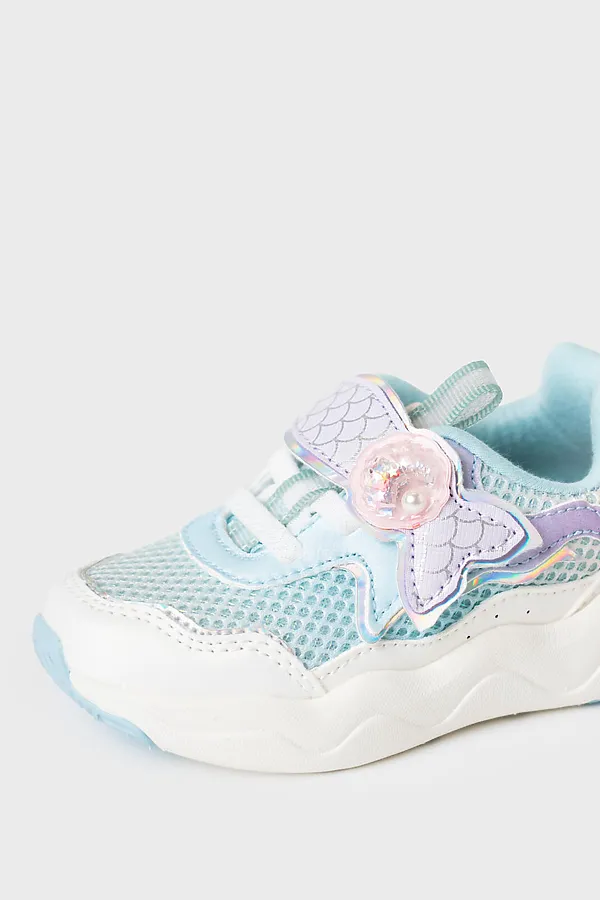 Полуботинки для девочек PLAYTODAY, разноцветный - фото 2