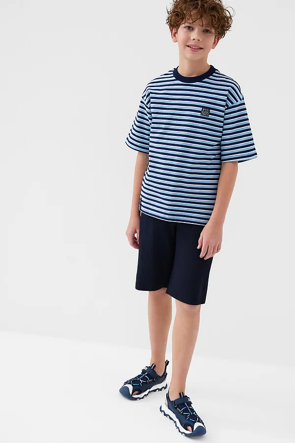 Сандалии для мальчиков PLAYTODAY, тёмно-синий - фото 2