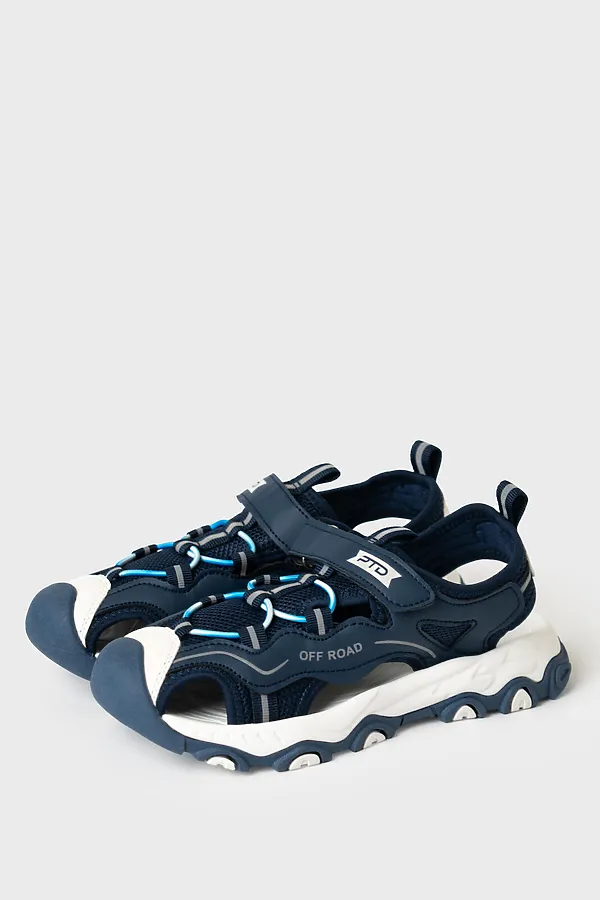 Сандалии для мальчиков PLAYTODAY, тёмно-синий - фото 2