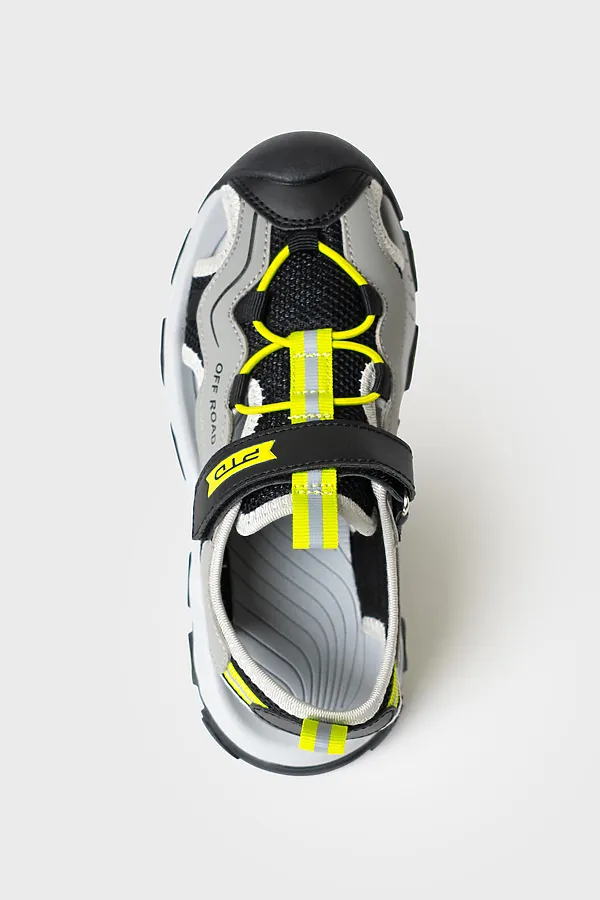 Сандалии для мальчиков PLAYTODAY, серый - фото 2