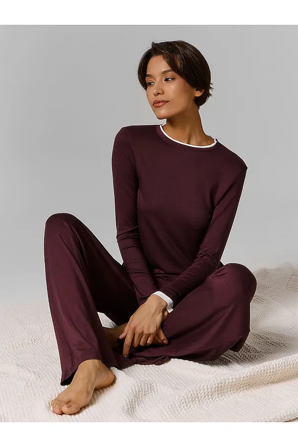 Комплект женский (джемпер, брюки) MARK FORMELLE, т.шоколад1 - фото 2