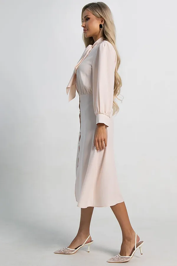 Платье Берта LADY TAIGA, бежевое - фото 2