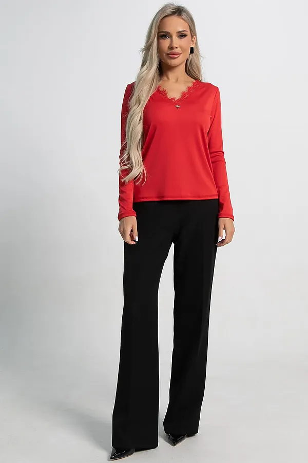 Блуза Новелла LADY TAIGA, красная - фото 2
