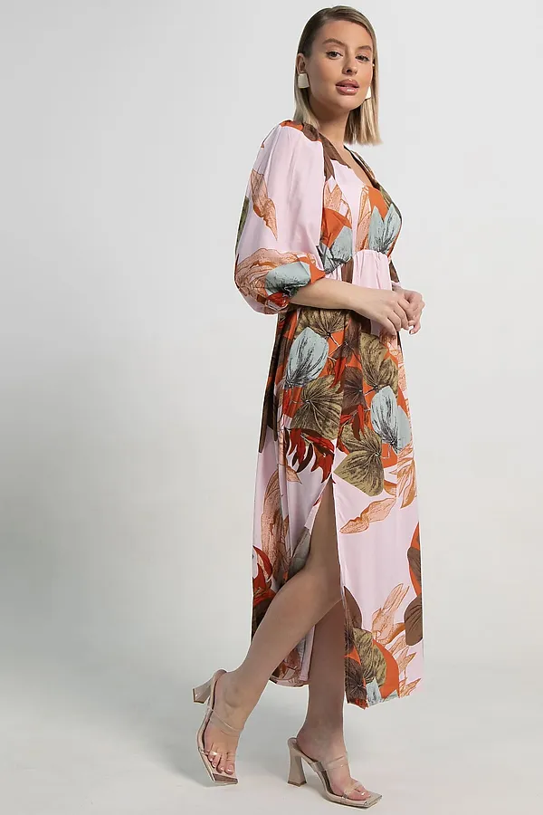 Платье Неповторимая LADY TAIGA, бежевое - фото 2