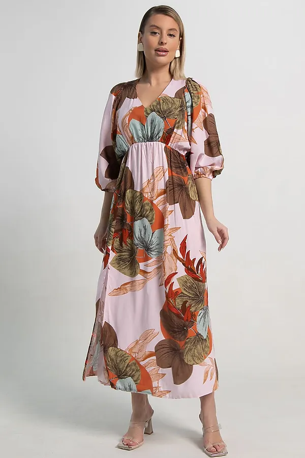 Платье Неповторимая LADY TAIGA, бежевое - фото 2