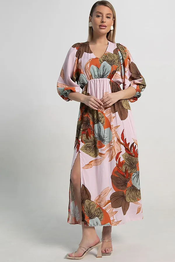 Платье Неповторимая LADY TAIGA, бежевое - фото 2