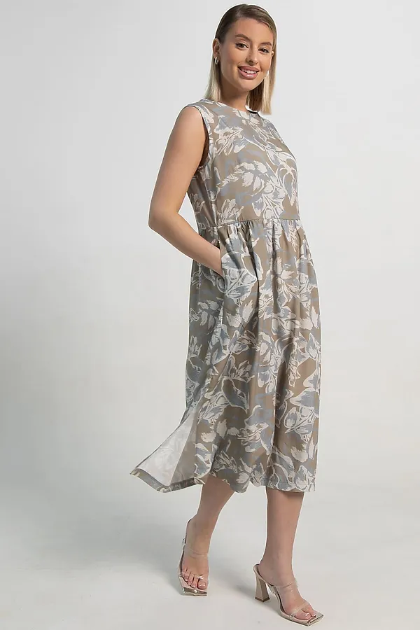 Платье Кэрри LADY TAIGA, олива - фото 2